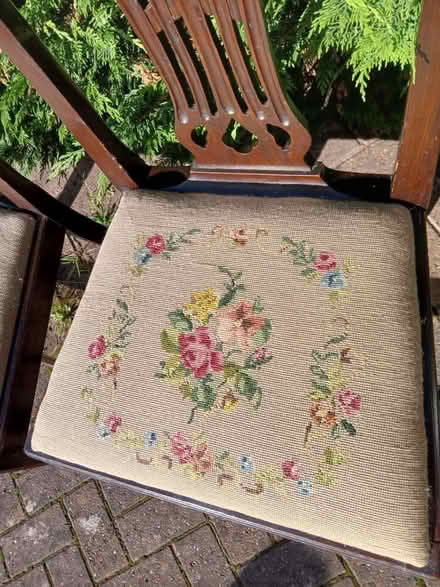 Photo of free 2 Antique dining chairs (Bewdley DY12) #3