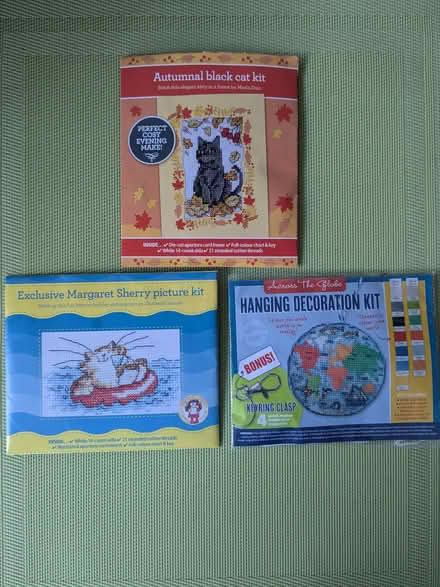 Photo of free Three Small Cross Stitch Kits (Beulah Hill SE19) #1