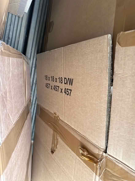 Photo of free 9 Cardboard boxes (Grafton Road NW5) #1