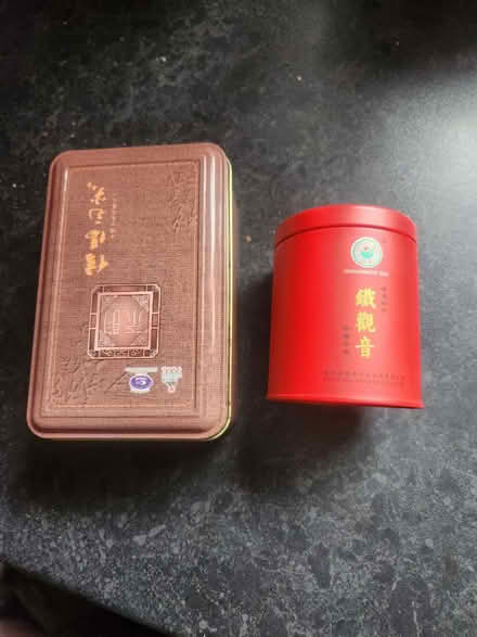 Photo of free 2 Chinese tea tins (Filton Park BS7) #1