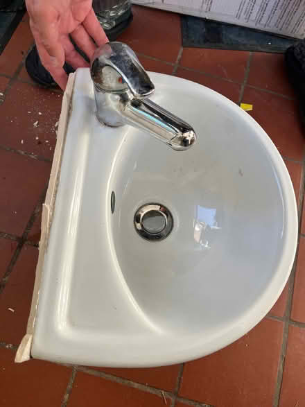 Photo of free Cloakroom basin (Woolton L25) #2