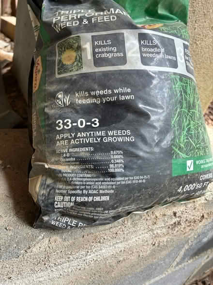 Photo of free Lawn weed and feed (S. 26th St. & S. Ives St) #3