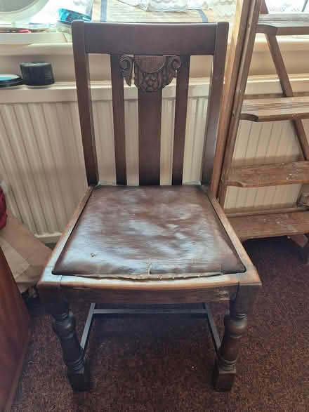 Photo of free Four dining chairs (Mynydd-Isa) #2