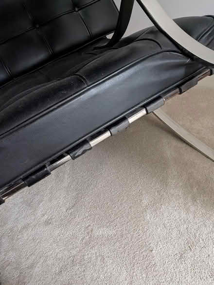 Photo of free Barcelona chair & foot rest (W5) #4