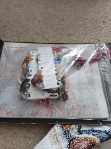 Photo of free Cross stitch kits, part done (Langney BN23) #2