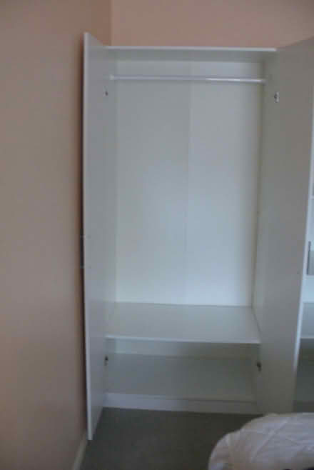 Photo of free white ikea wardrobe (Far Bletchley MK3) #2