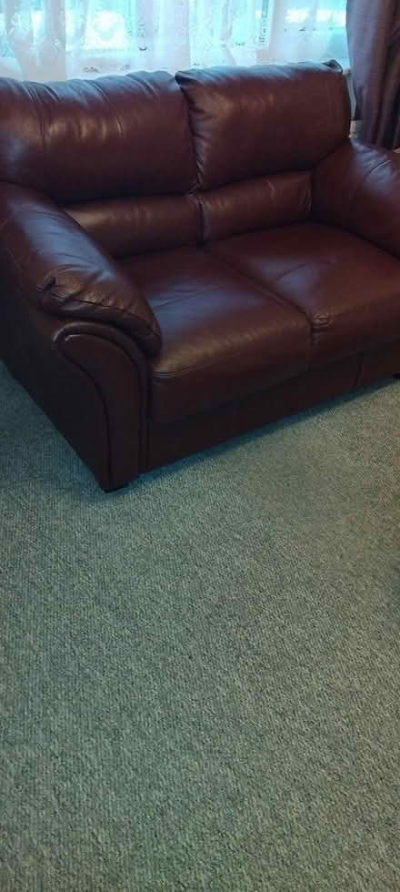 Photo of free 2 seater sofa leather x 3 (Hemel Hempstead) #2