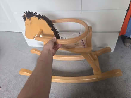 Photo of free Toddler's wooden rocking horse (Cutteslowe OX2) #2