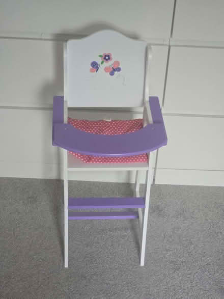 Photo of free Doll's high chair (Cutteslowe OX2) #3