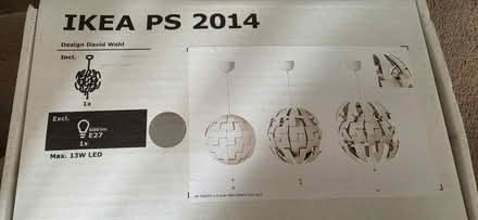 Photo of free Ikea death star light shade unused (Cranfield MK43) #1