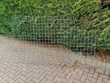 Photo of free Large, strong steel mesh (used as pond cover (Royston SG8) #1