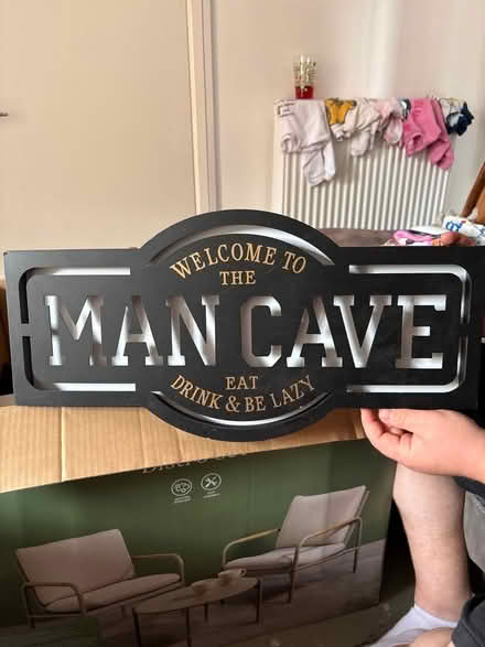 Photo of free Light up man cave sign (Sandridge AL4) #1