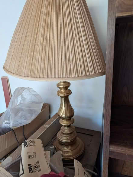 Photo of free brass lamp (Northwest Indianapolis) #1