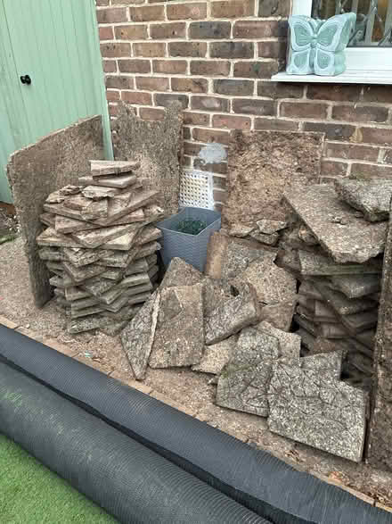 Photo of free Slabs and concrete (Custom House E16) #2