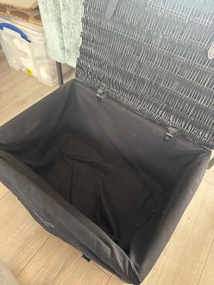 Photo of free Harvey Nichols empty black hamper (Grafton Road NW5) #2