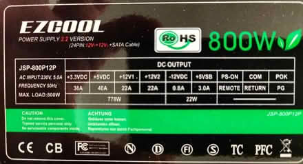 Photo of free PC Power supply (EN3 5HR) #3