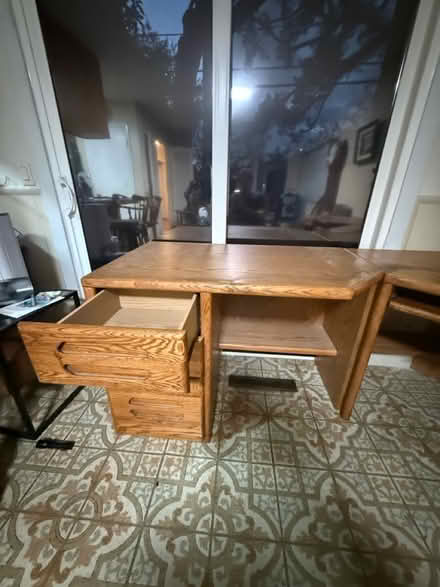 Photo of free Corner computer desk (Cambrian park) #3