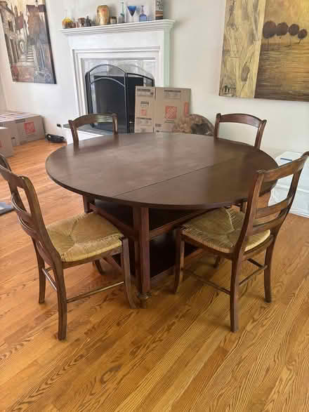 Photo of free Kitchen table with 4 chairs (Northbrook, IL) #2