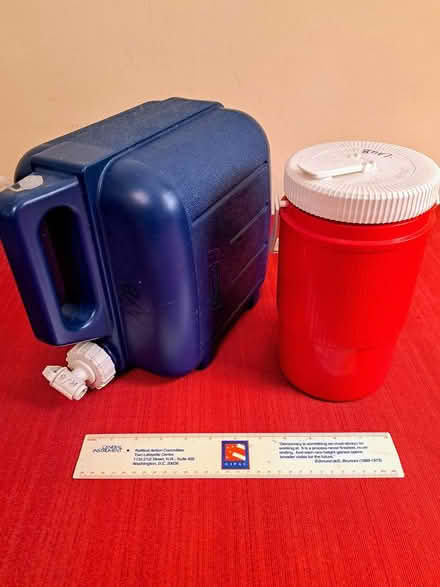 Photo of free Two beverage containers (69th Street, Upper Darby) #1