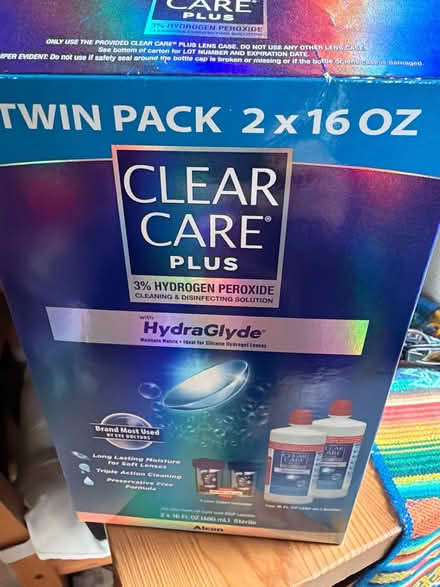 Photo of free Clear care plus contact solution (North Seattle) #1