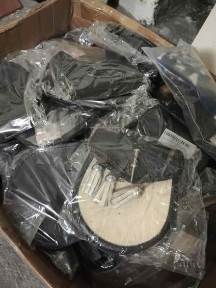 Photo of free leather sporrans - damaged (Gorse Hill M32) #1