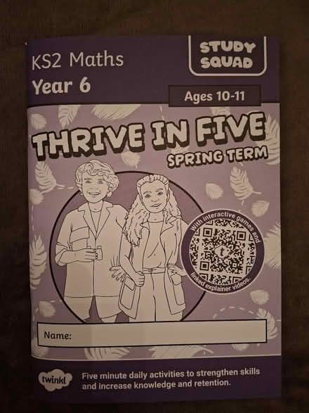 Photo of free KS2 Maths Study Aid (Wolverton, MK12) #1