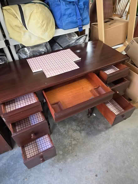Photo of free Mahogany Desk (North Adams) #2