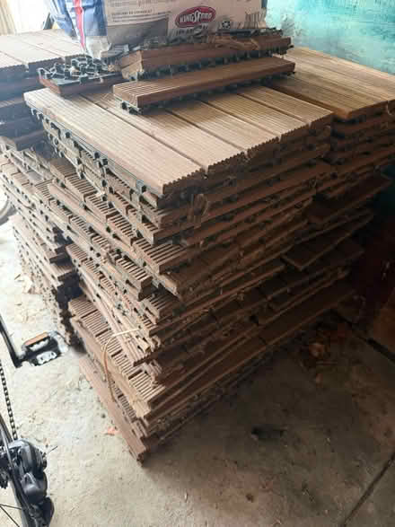 Photo of free 130-ish sqft of wood floating floor (Philadelphia/South Jersey) #1