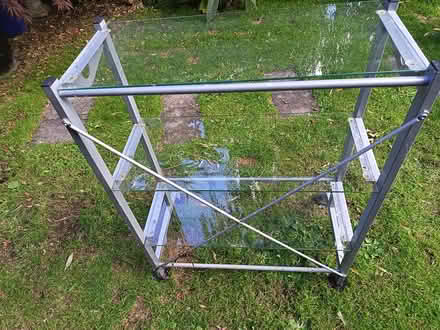 Photo of free strong metal and glass shelves (Dundrum) #2