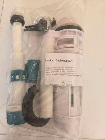 Photo of free Toilet Dual Flush Valve and Inlet (Formby L37) #1