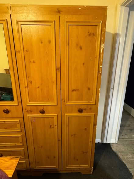 Photo of free One pine wardrobe (Gilesgate DH1) #1