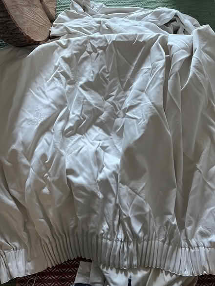 Photo of free 2 pairs of ivory pleated curtains (Kennington, Oxford, OX1) #1