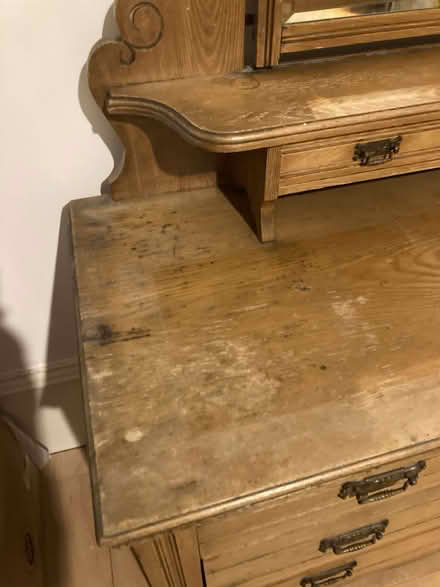 Photo of free Victorian dressing table with mirror (Woodside G20) #2