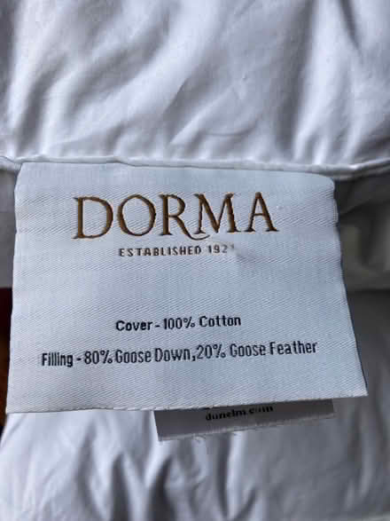 Photo of free 2 Goose-down pillows M/head River Area. (Maidenhead SL6) #2