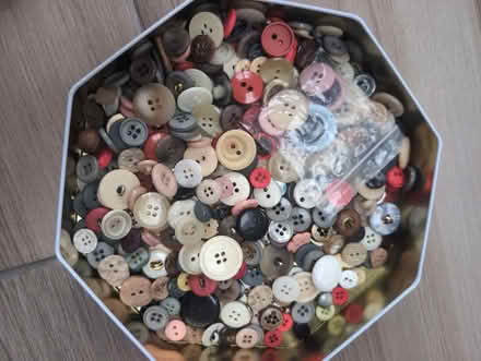 Photo of free Tin of Buttons (Canterbury CT1) #1