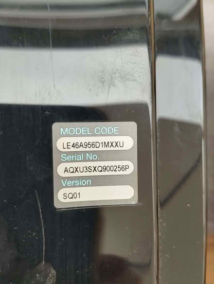 Photo of free Samsung LCD 46 inch TV - no stand (Walton-on-Thames KT12) #2