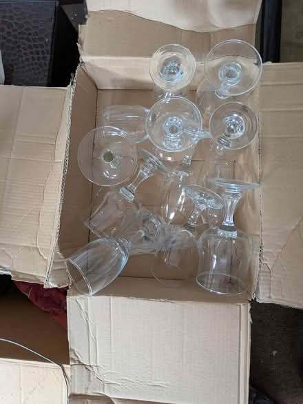 Photo of free 12 assorted small wine glasses (East Greenwich) #1