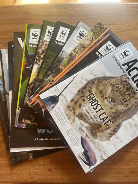Photo of free 13 WWF wildlife magazines (Stroud GL5) #1