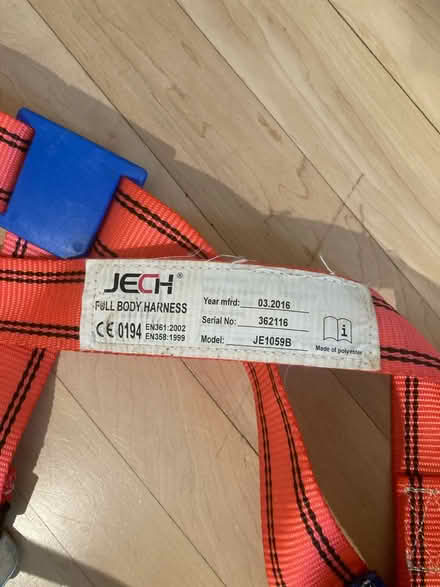 Photo of free Large size Full Body Harness (East Finchley N2) #2