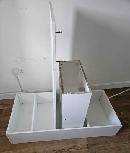 Photo of free Desk with Bookshelf and Storage (fulwood PR2) #2
