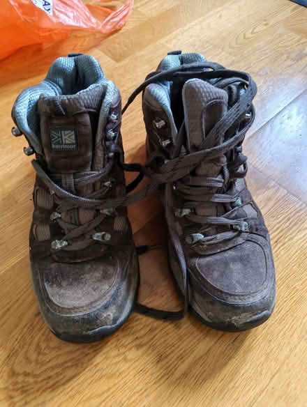 Photo of free Walking boots size 8.5 (one of two pairs being Freegled) (Springfield MK6) #1