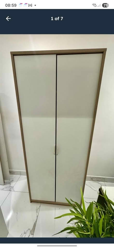 Photo of White wardrobe (Merton road Sw19) #1