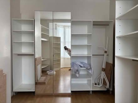 Photo of free 4 Large Open-Shelf Wardrobes (Manor House Station) #1