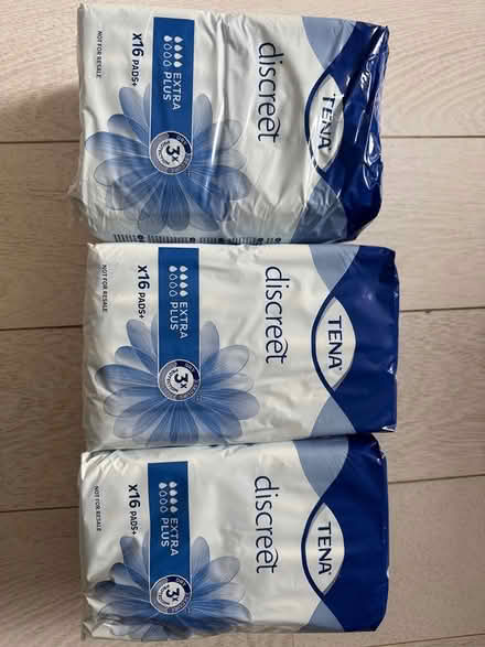 Photo of free Tena incontinence pads (South Norwood SE25) #1