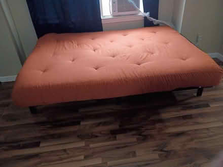 Photo of free futon w/mattress (East Dublin) #1