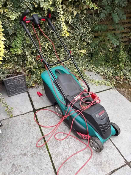 Photo of free Bosch lawnmower (Raynes Park SW20) #1