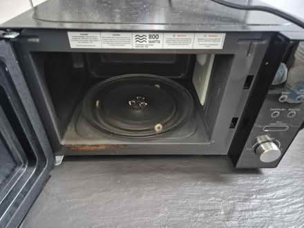 Photo of free Microwave - Black Russell Hobbs (Canary Wharf E14) #2