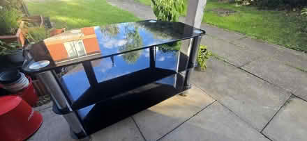 Photo of free Glass 3 tier tv stand (Fulwood preston PR2) #2