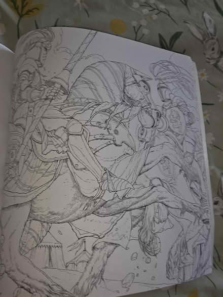 Photo of free Games of Thrones colouring book unused (Rufford L40) #3