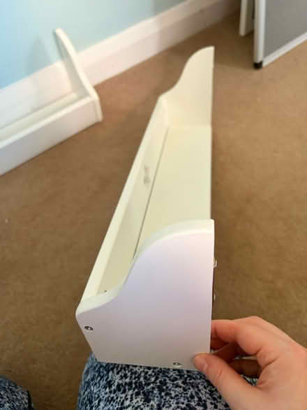Photo of free 2 White Children’s Book Shelves (Catcliffe S60) #2